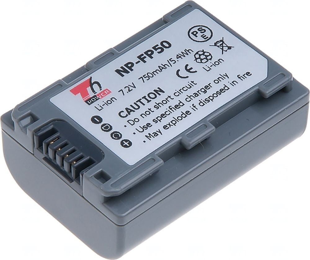 Sony Bateria T6 Power do HDR HC3E Li Ion 750 mAh 5,4 Wh) 7,2 V