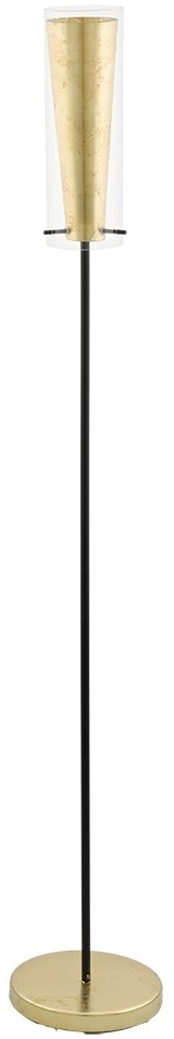 Eglo 97655 - Lampa podłogowa PINTO GOLD 1xE27/60W/230V