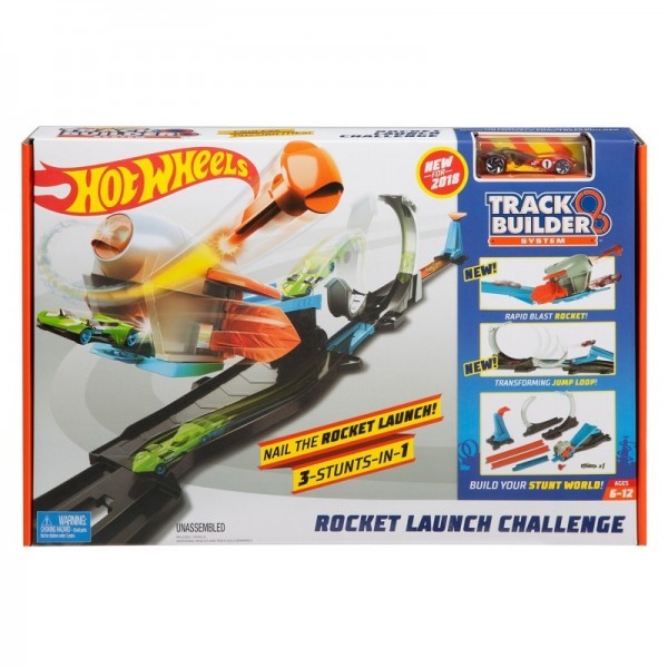 Mattel Hot Wheels Zestaw wyrzutnia rakiet
