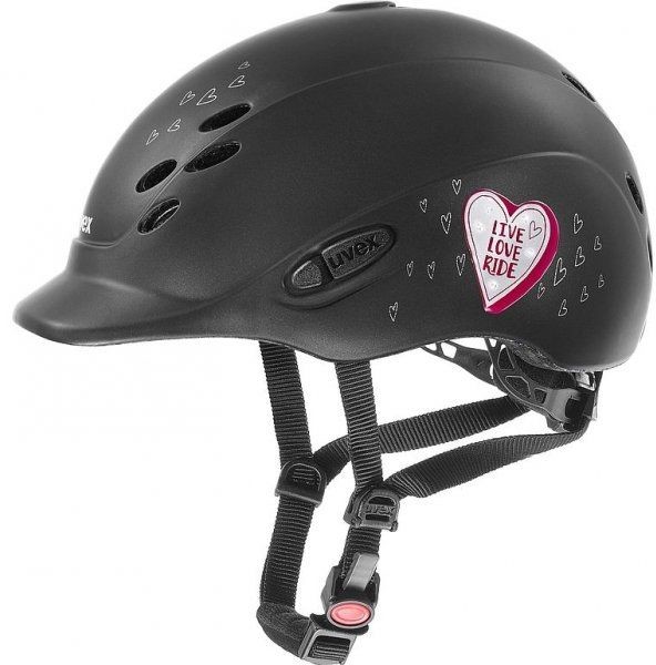 Uvex Kask UVEX model ONYXX GLAMOUR - black-pink matt 433463-0404