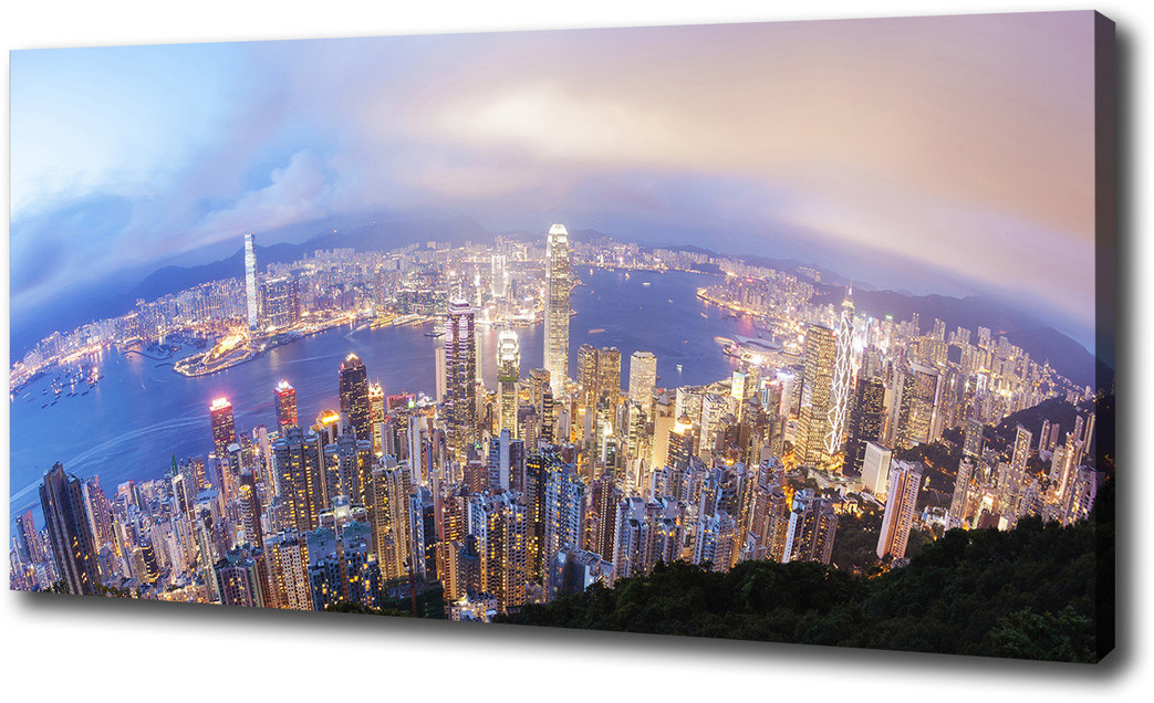 Foto obraz na płótnie Hongkong panorama