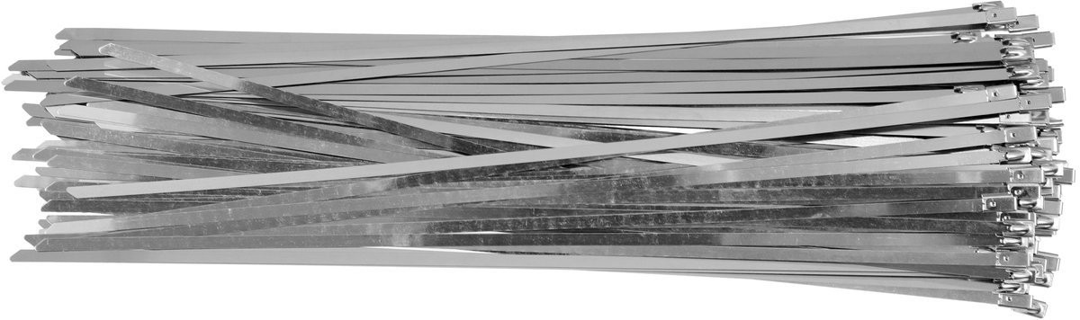 Yato OPASKI ZACISKOWE ZE STALI NIERDZEWNEJ 4.6X350MM 100SZT