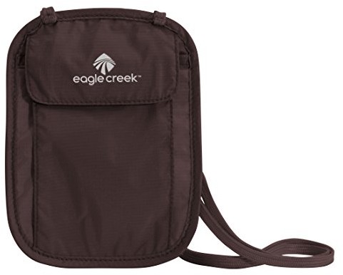 Eagle Creek płaska torebka na szyję Undercover Neck Wallet torba na szyję z wieloma komorach zapewnia pieniędzy, telefonu komórkowego i dopasowanie EC-41127050