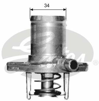 GATES TH15289G1 termostat, płyn chłodzący TH15287G1