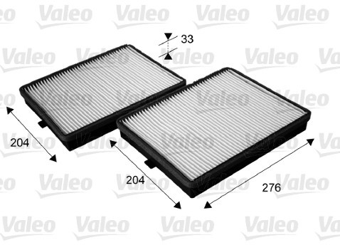 VALEO Filtr kabinowy 715685