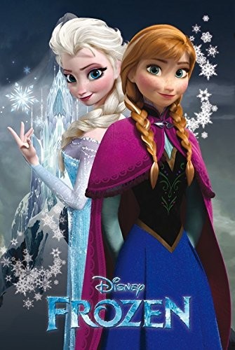 Grupo Erik Editores Plakat Frozen Anna & Elsa 208 GPE4808