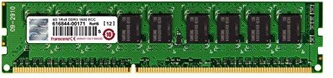 Transcend 4 GB DDR3 1600 ECC-DIMM 1Rx8 TS512MLK72V6H