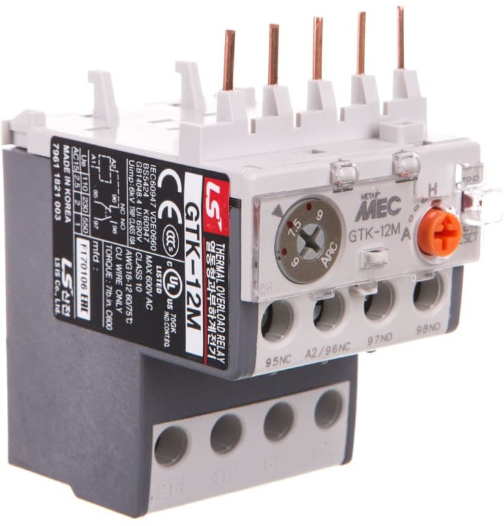 ANIRO LSIS Przekaźnik termiczny 6-9A GTK-12M 6-9A 12M 6.0-9.0A