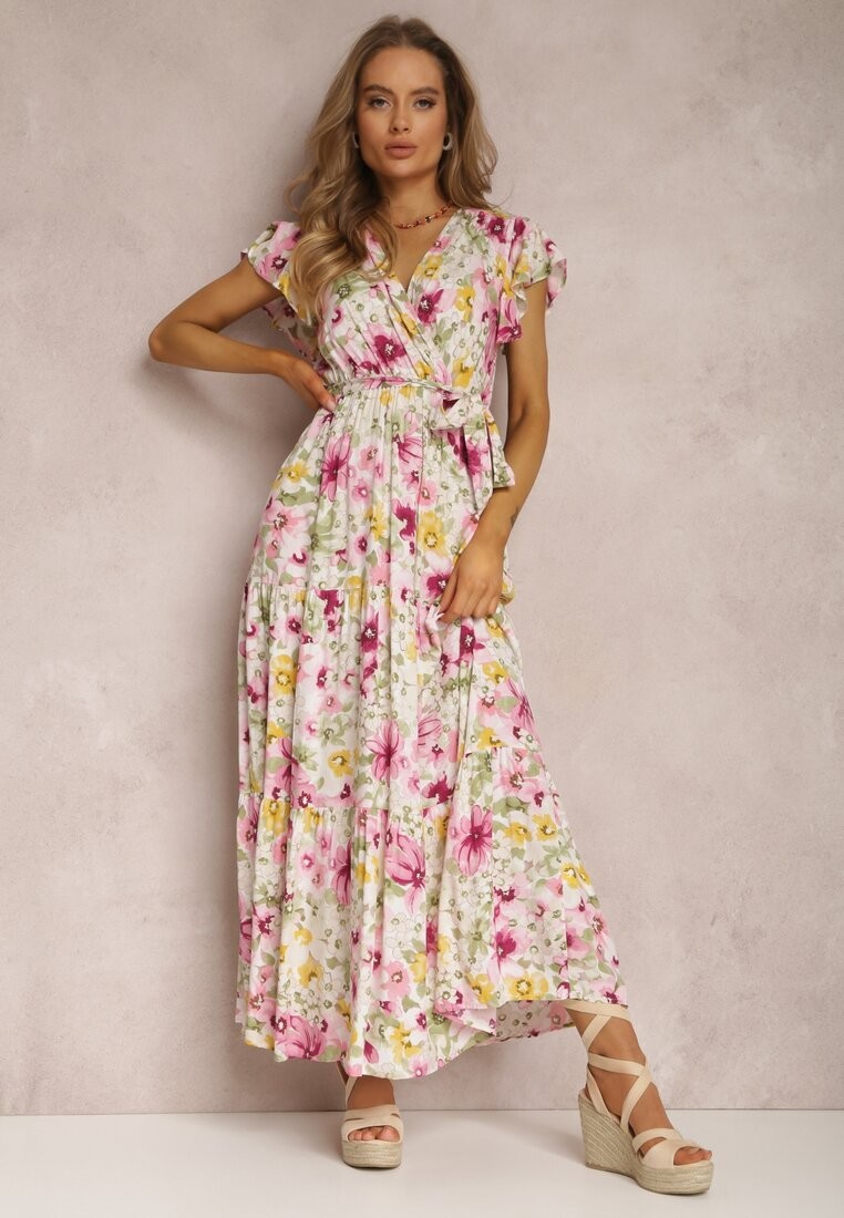 Biała Sukienka Arginca