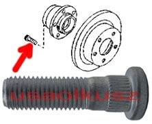 Szpilka piasty koła Ford Fusion 0584-001