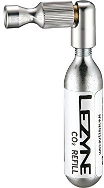 Lezyne Pompa CO2 Trigger Drive CNC, srebrny błyszczący, 16 G, 1-C2-trdr v106 455000136_Silber-Glänzend