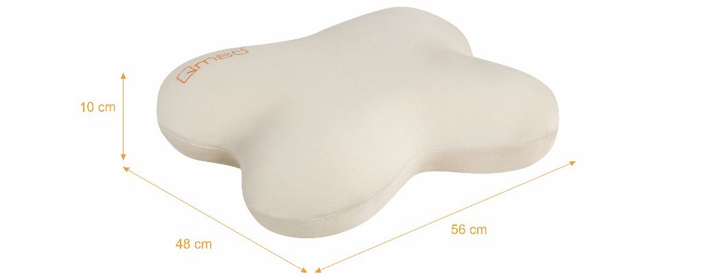 MDH Sp. z o.o. Qmed SLIM PILLOW POWŁOCZKA do poduszki do snu 1 sztuka