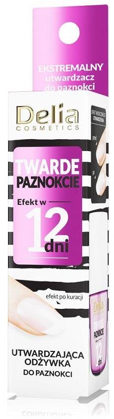 Delia Twarde Paznokcie utwardzająca odżywka do paznokci efekt w 12 dni 11ml 98768-uniw