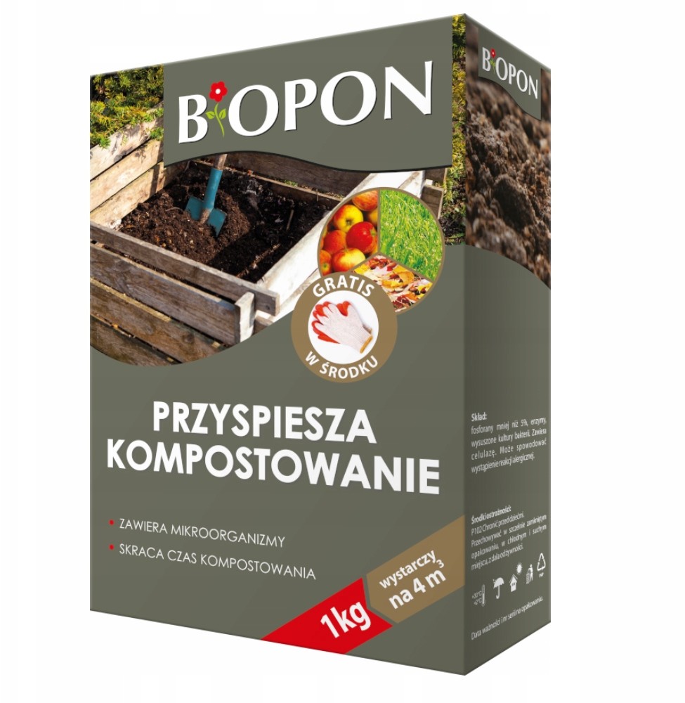 Środek Do Kompostownika Komposter Aktywator 1 Kg