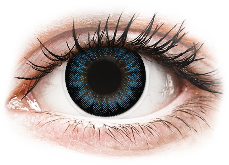 Maxvue Vision Big Eyes - Cool Blue korekcyjne 2 szt.