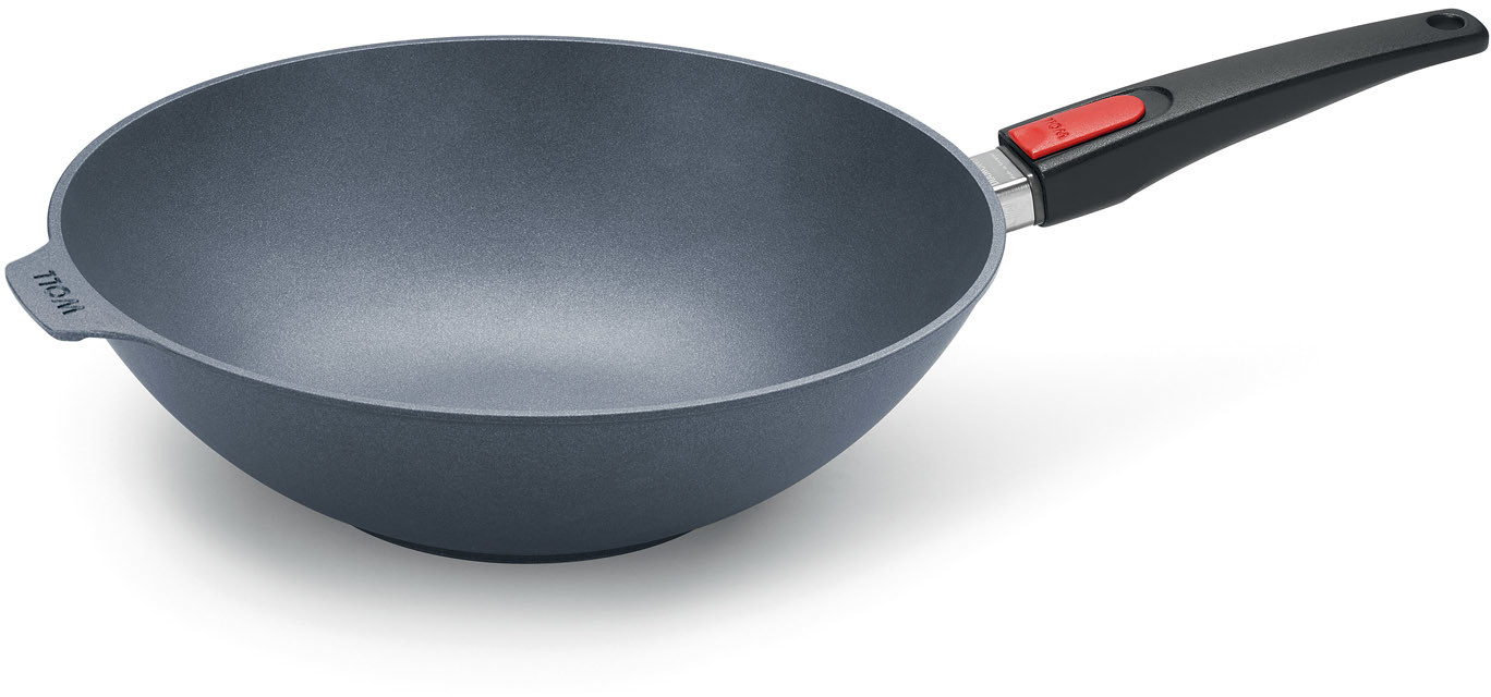 WOLL Tytanowa patelnia Wok  32 cm z wyjmowaną rączką Diamond Lite WOLL