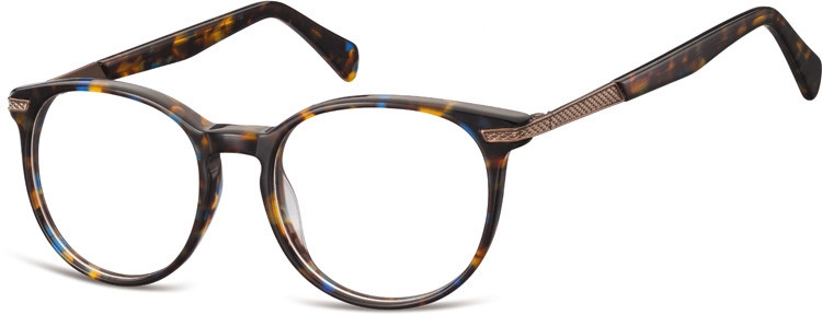 Sunoptic Okrągłe oprawki zerówki korekcyjne AC39B szylkret AC39B