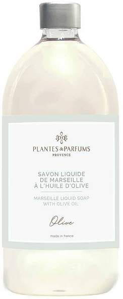 PLANTES&PARFUMS PROVENCE Tradycyjne Mydełko Marsylskie - Olive - Oliwkowe - 1000ml 120253