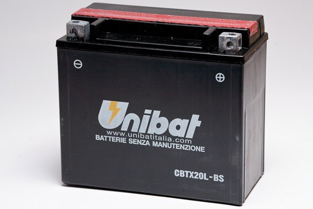 UNIBAT - Prąd dla Twojego motocykla UNIBAT CBTX20L-BS Akumulator motocyklowy bezobsługowy 12V 18Ah prawy+ UNI_CBTX20L-BS