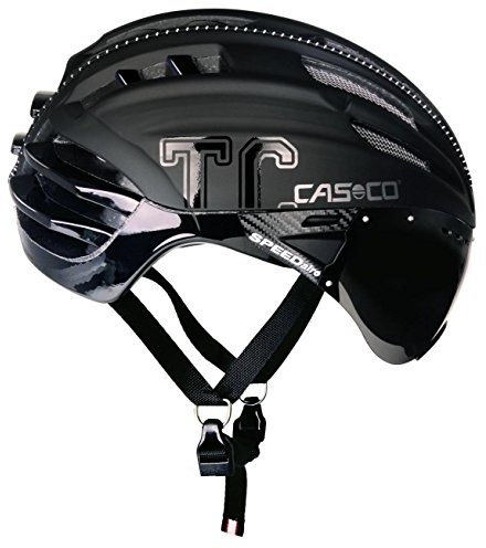 Casco Speedairo TC plus kask rowerowy, dla dorosłych, czarny, L (16.04.1552.L_Schwarz_L)