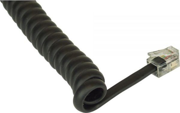 InLine Kabel telefoniczny RJ10 4P4C czarny 2m 18893