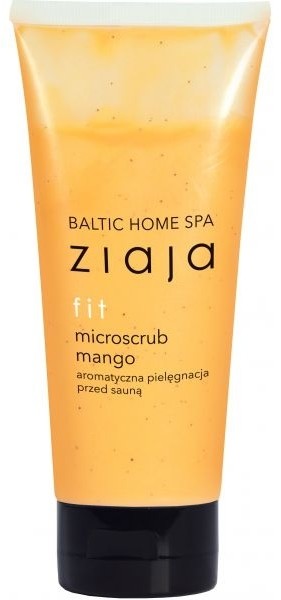 Ziaja Baltic Home SPA Fit microscrub mango aromatyczna pielęgnacja przed sauną 190ml