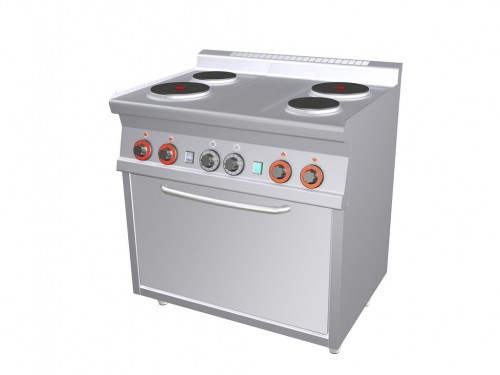 RM Gastro Kuchnia elektryczna z piekarnikiem CF4 68 ET CF4-68-ET
