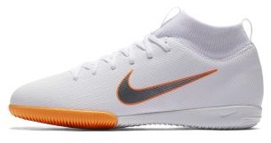 Nike Halowe buty piłkarskie dla małych/dużych dzieci Jr. MercurialX Superfly VI Academy - Biel AH7343-107