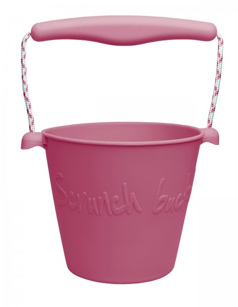 Funkit world Składane Wiaderko do Wody i Piasku Scrunch Bucket - Wiśniowy