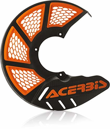 Acerbis PARADISCO X-BRAKE VENTED SMALL 245 MM czarny/pomarańczowy 0022264.313