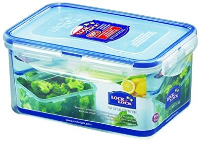 LOCK & LOCK Lock & Lock HPL805 pojemnik wielofunkcyjny, pojemność, przezroczysty, 1100 ml HPL815D