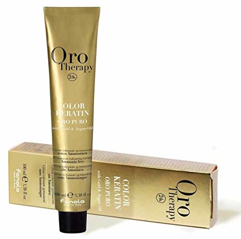 Fanola Oro Therapy Color Puro keratynowych 9.00 lichtblond intensywny, 100 G