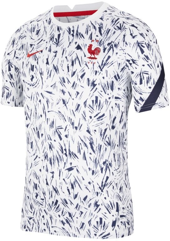 Nike Męska koszulka piłkarska z krótkim rękawem FFF - Biel