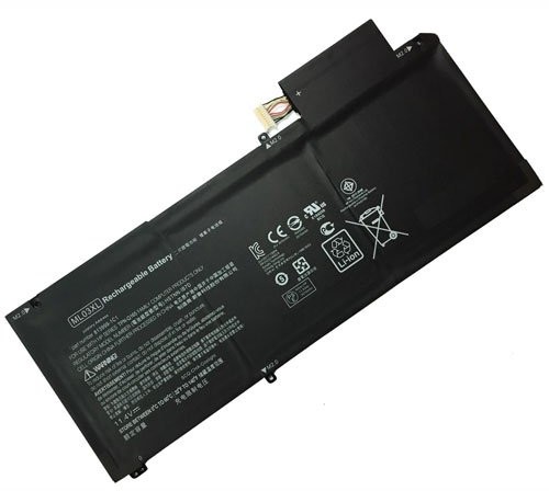 Amsahr amsahr ML03 X L-02 bateria zamienna do HP, 814277  005, 813999  1 °C1, Spectre x2 12-a000/a001dx (11.4 V, 42 WH) czarna ML03XL-02