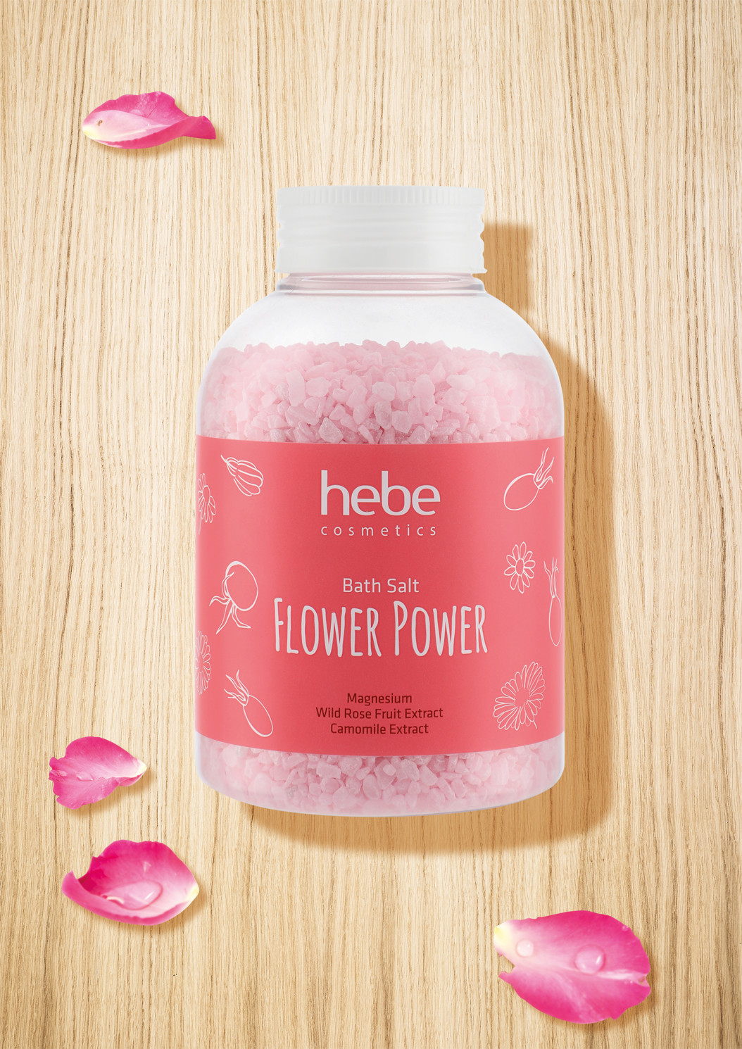Flower Power sĂłl do kÄ
pieli, 600 g