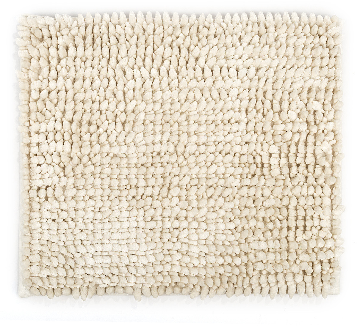Mata łazienkowa Ella micro biała, 40 x 50 cm, 40 x 50 cm