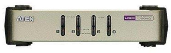 Aten Przełącznik KVM CS84U-AT 4-portowy PS/2-USB VGA CS84U-AT