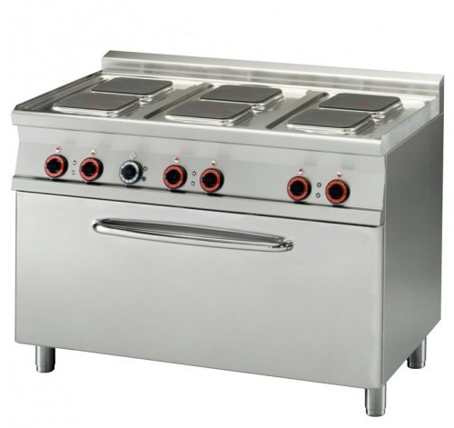 RM Gastro Kuchnia elektryczna z piekarnikiem CFQ6 712 ET CFQ6-712-ET