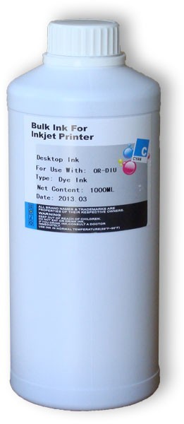 THI Butelka Cyan Lexmark 1L tusz barwnikowy Uniwersal BUT-LBARC_1L