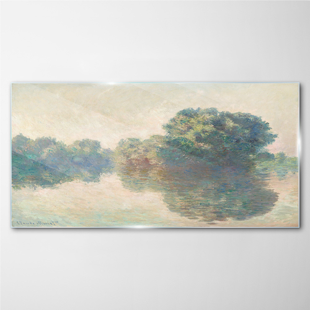 PL Coloray Obraz Szklany Sekwana w Givert Monet 120x60cm