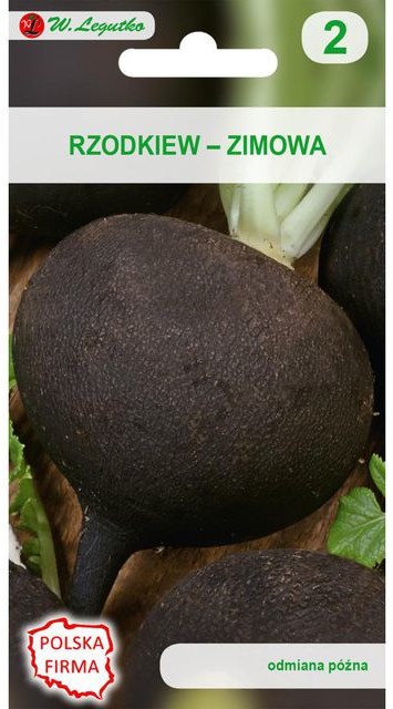 Legutko Rzodkiew zimowa RUNDER SCHWARZER