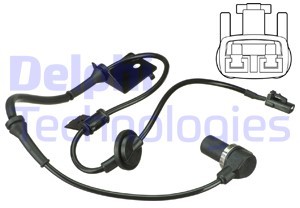 DELPHI Czujnik, prędkość obrotowa koła SS20507 SS20507