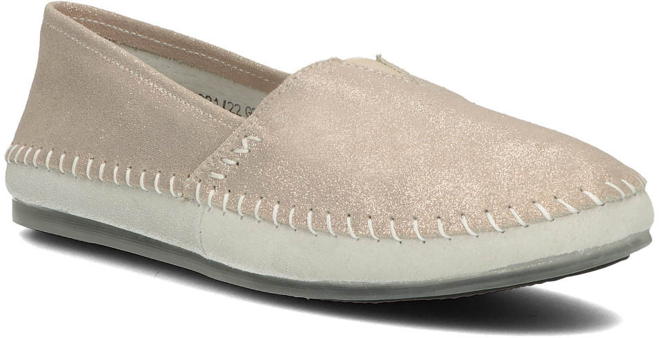 Filippo Skórzane mokasyny DP031/22 GO złote DP031/22 GO