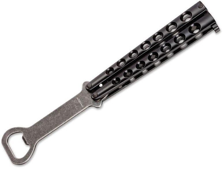 Magnum Magnum, Nóż treningowy motylek, Balisong Black 09SC011 (28231)