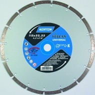 NORTON Tarcza diamentowa segmentowa VULCAN UNIVERSAL 115x22,2mm 70184625175 70184625175