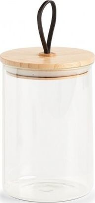 Zeller Słoik do przechowywania z bambusową pokrywką 1300 ml 11,2x16,3 cm 19564