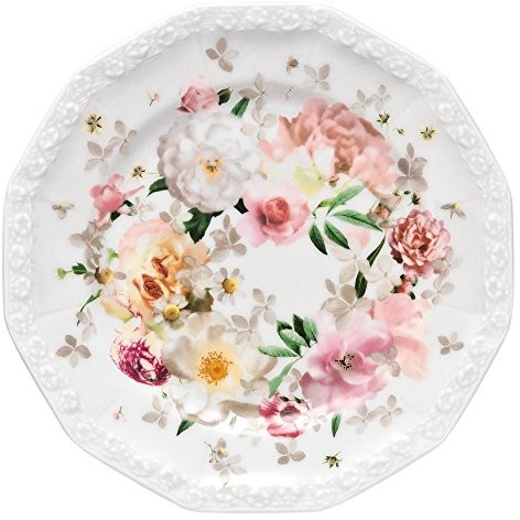 Rosenthal Talerz do chleba 10430 407165 10217 Maria Pink różowa, 17 cm 10430-407165-10217