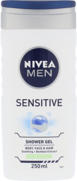 Nivea Men Sensitive żel pod prysznic 250 ml dla mężczyzn 46272