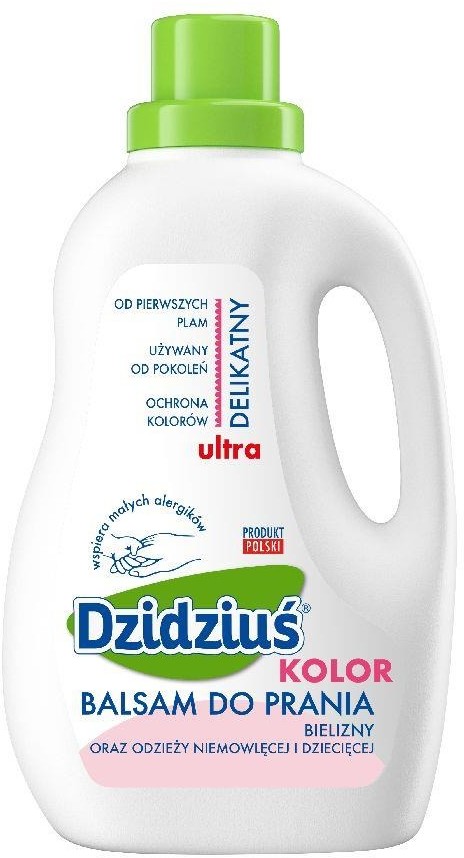 Dzidziuś Ultra delikatny balsam do prania bielizny niemowlęcej i dziecięcej Kolor 1500ml 63229-uniw