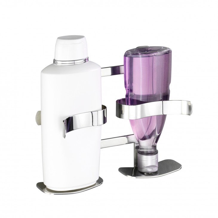 Wenko Uchwyt na szampon Duo Clippsy Turbo-Loc 22350100